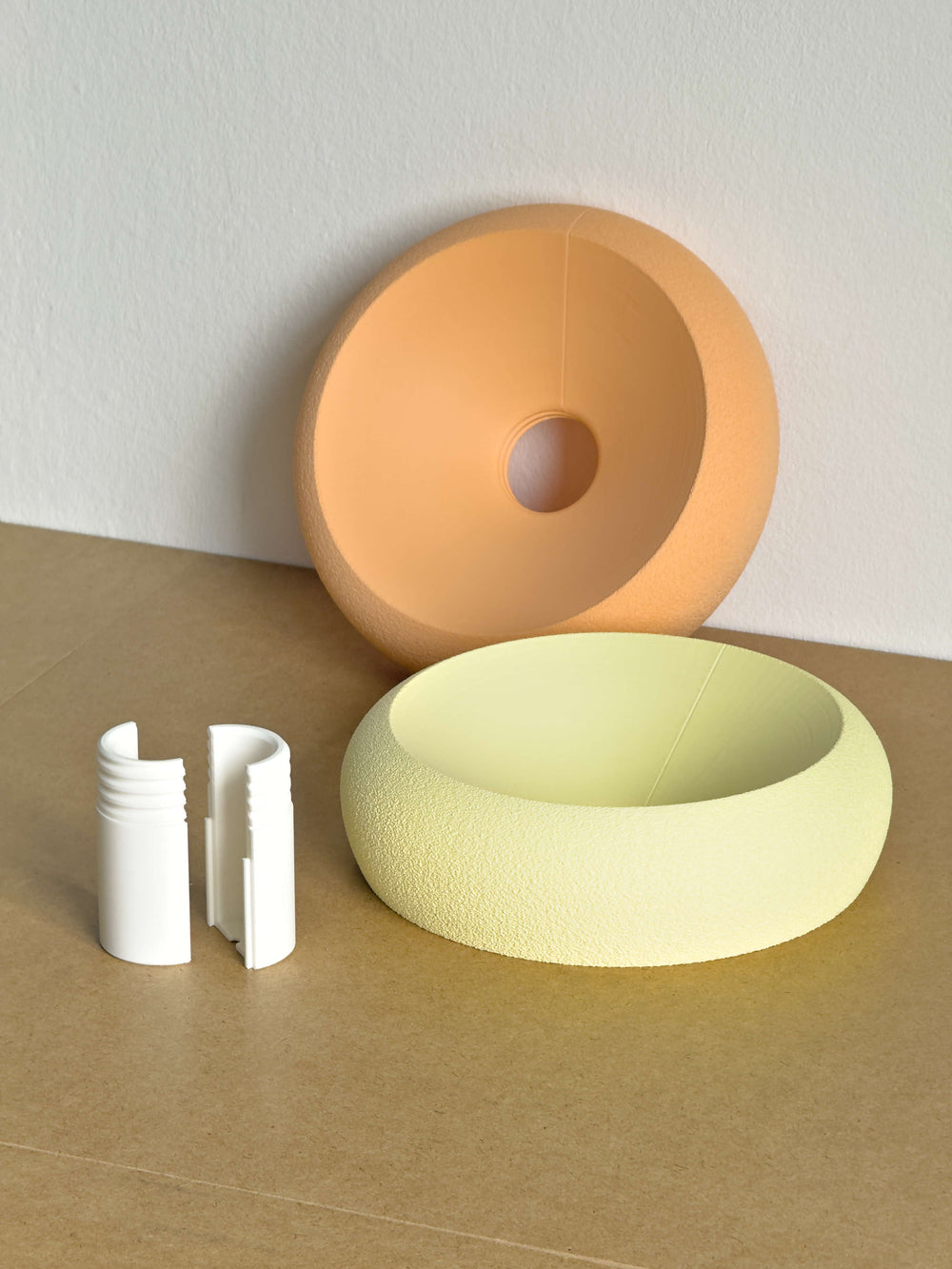 Peach Almond Ramon Ceiling Lamp parts and components