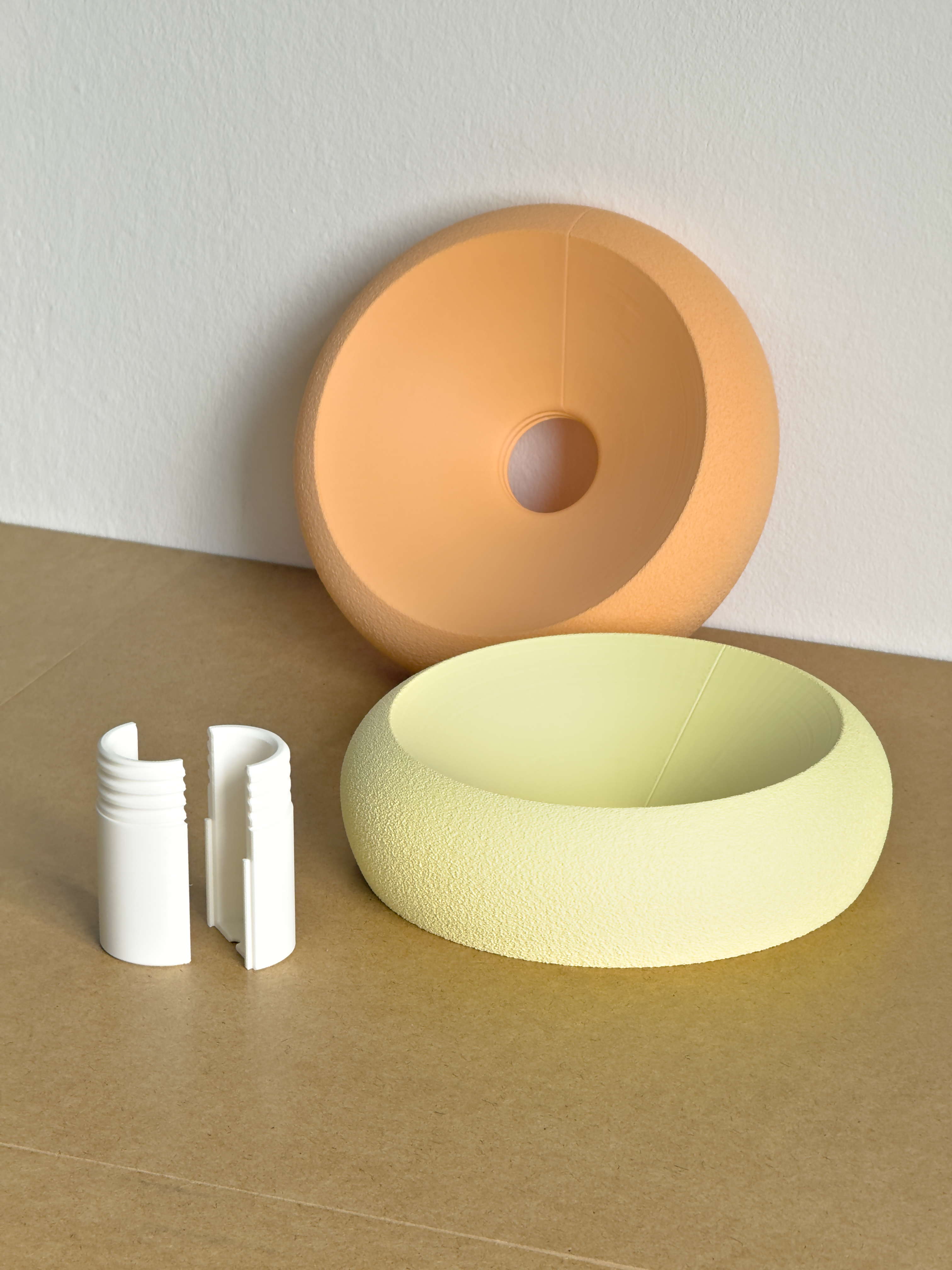 Ramon Lamp Peach / Almond