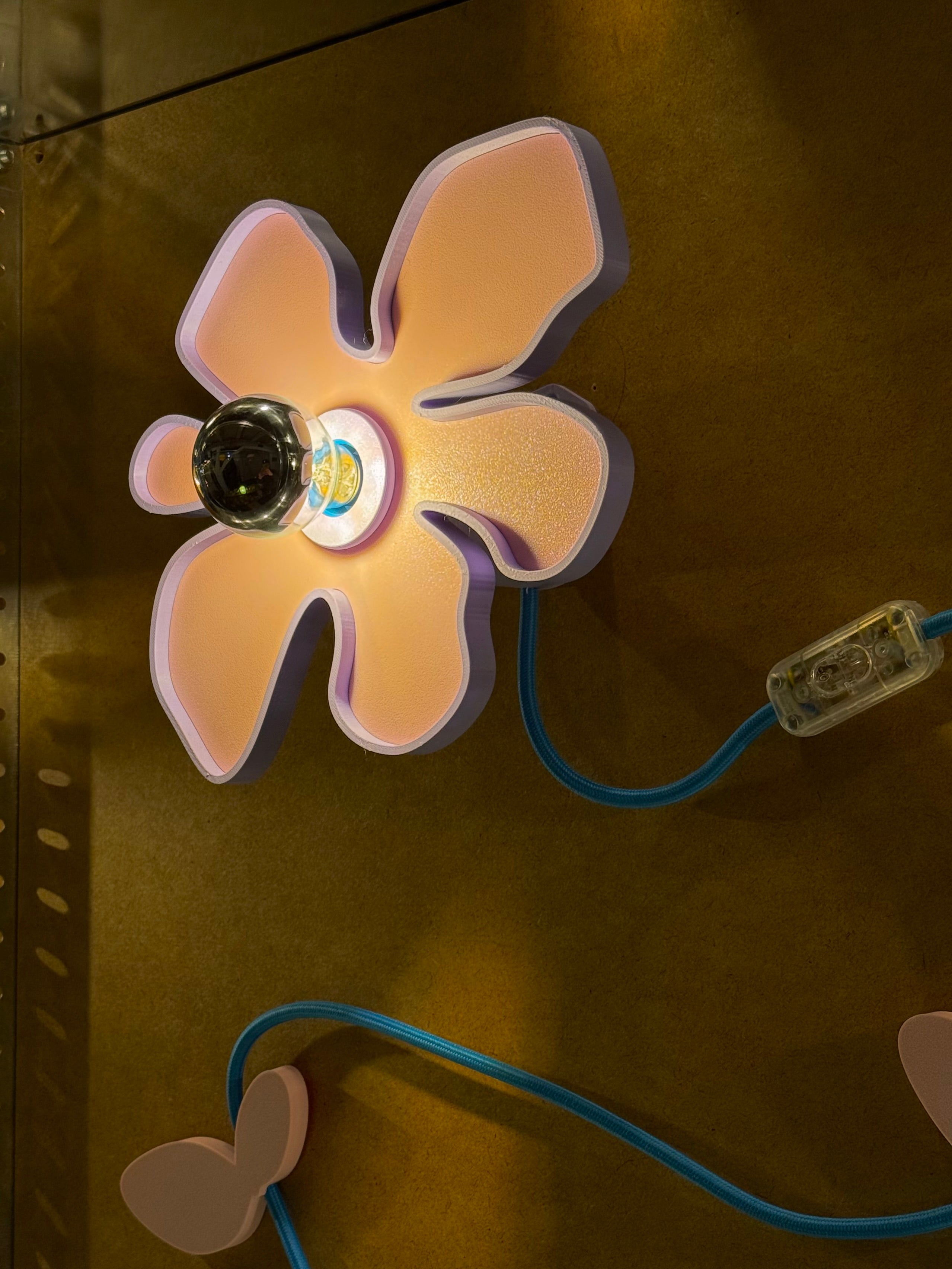 Flower blue / purple / candy