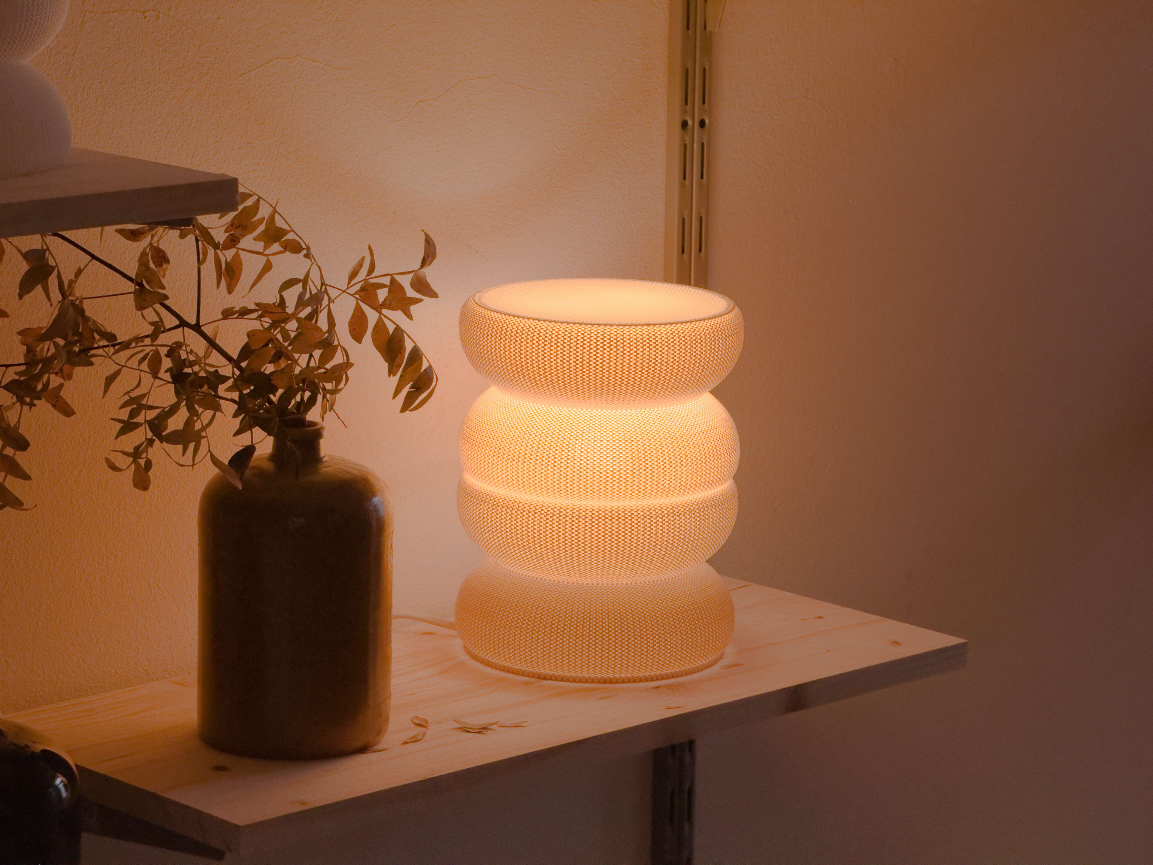 Woven Rujum Lamp Beige