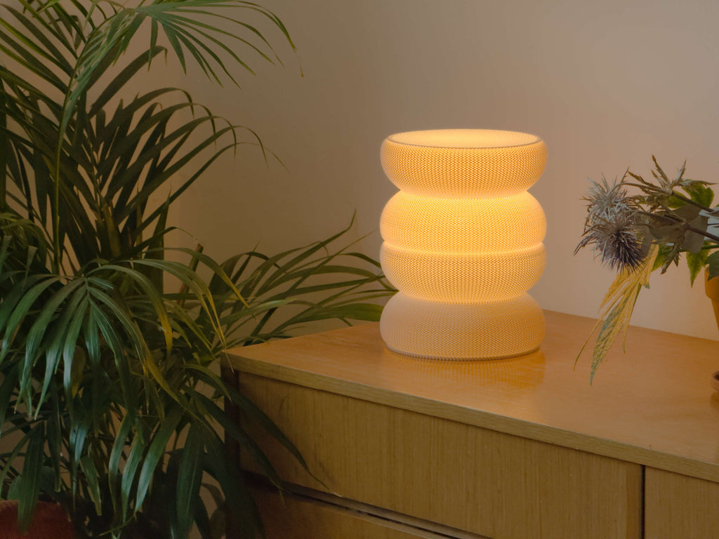 Woven Rujum Lamp Beige