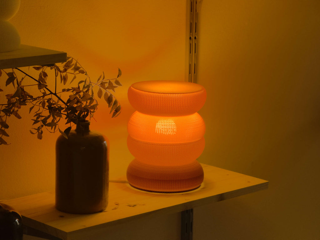 Woven Rujum Lamp Clay