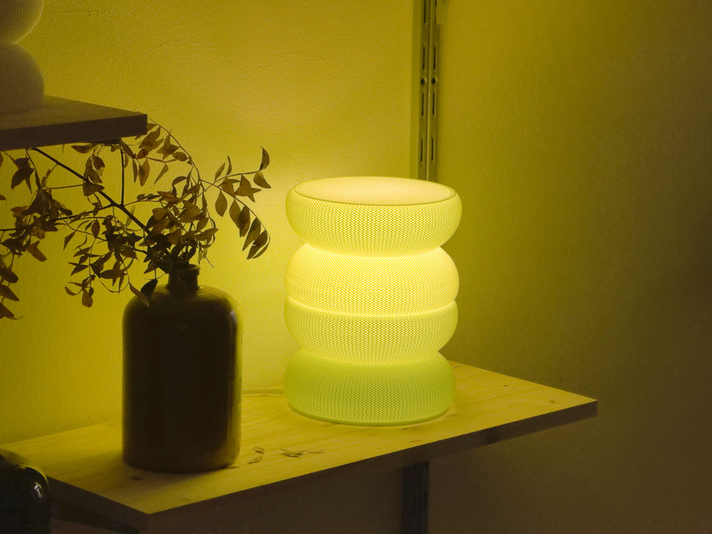 Woven Rujum Lamp Mint