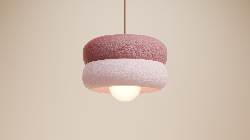 Ceiling Lamp Candy / Old Rose