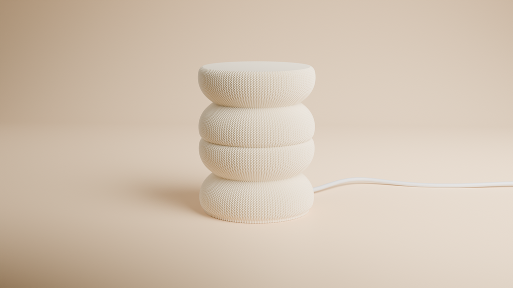 Woven Rujum Lamp Beige