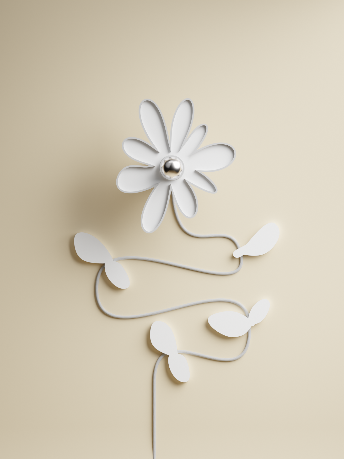 Flower Wall Lamp – Customizable Colors