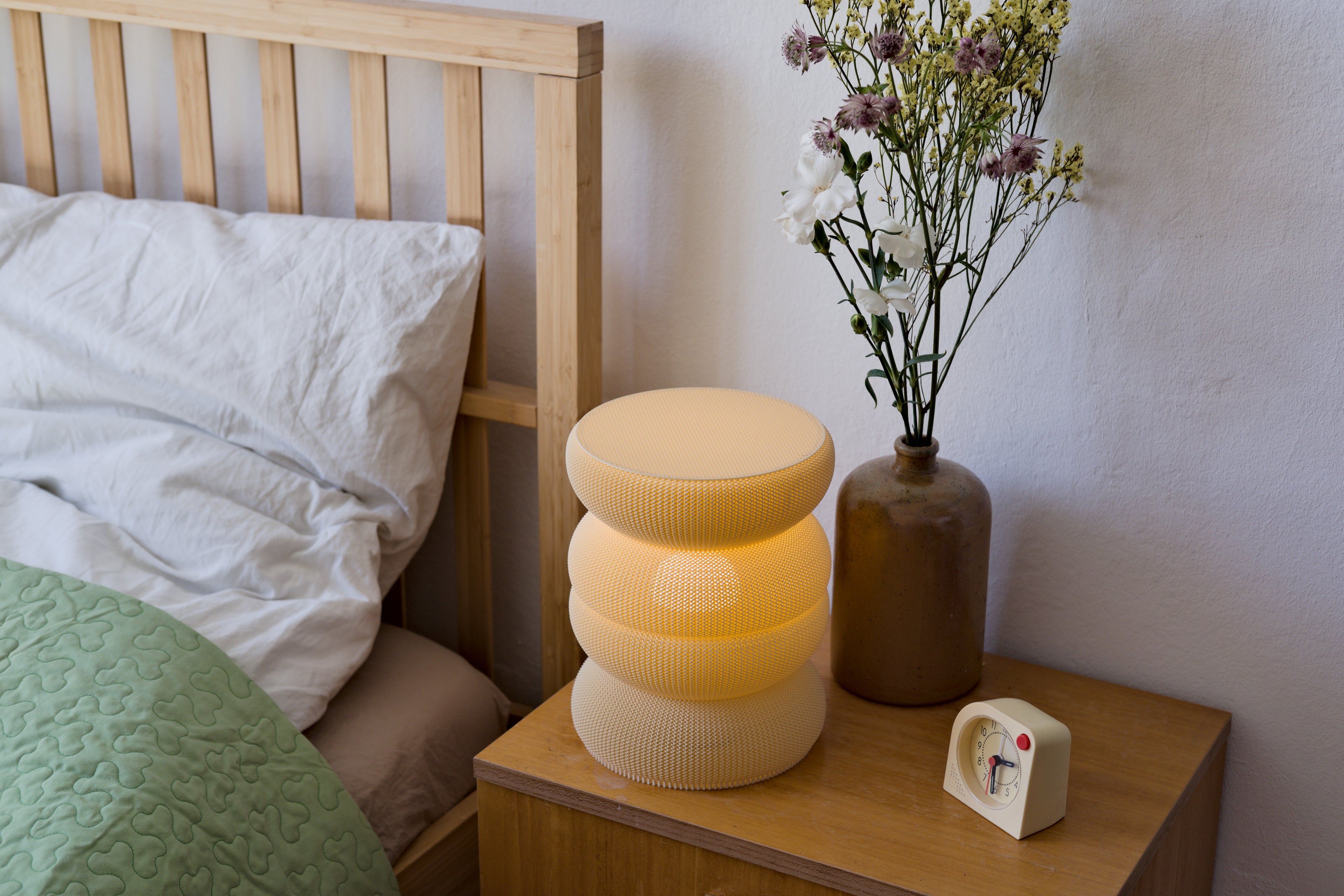 Woven Rujum Lamp Beige