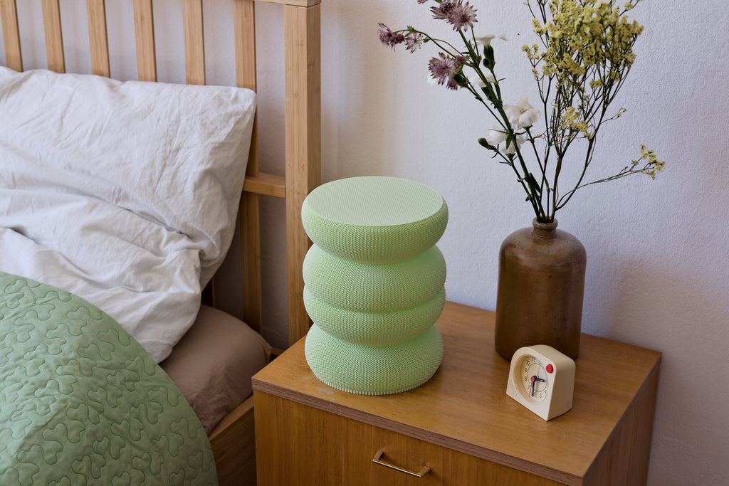 Woven Rujum Lamp Mint