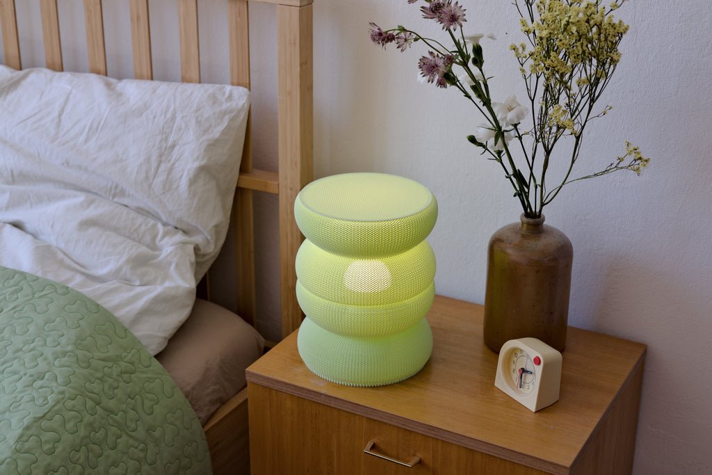 Woven Rujum Lamp Mint