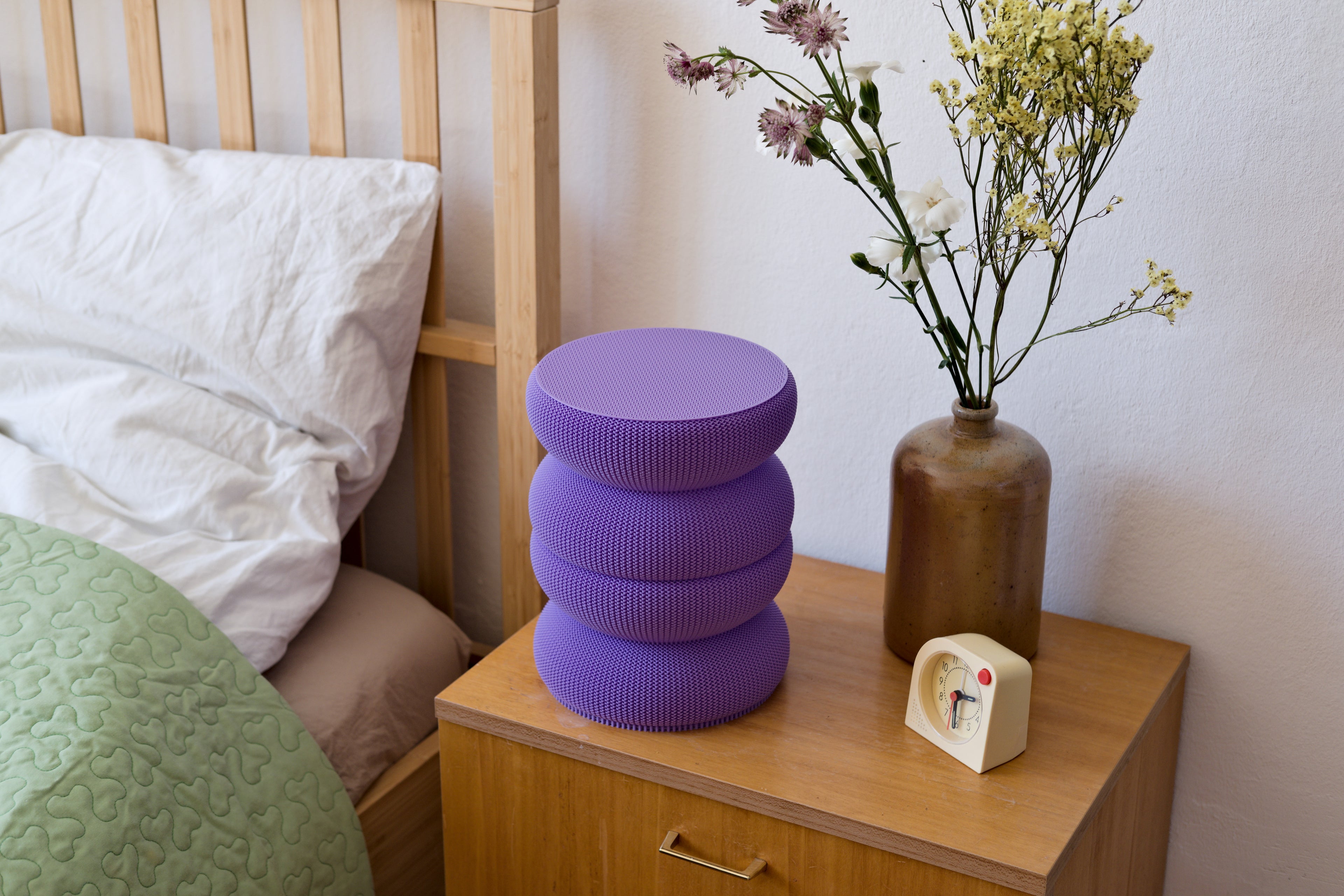 Woven Rujum Lamp Purple